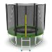 Батут с внешней сеткой и лестницей EVO JUMP External 6ft (Green)